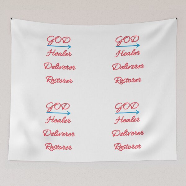 Item preview, God: Healer Deliverer Restorer designed and sold by 3LoveliesStore.