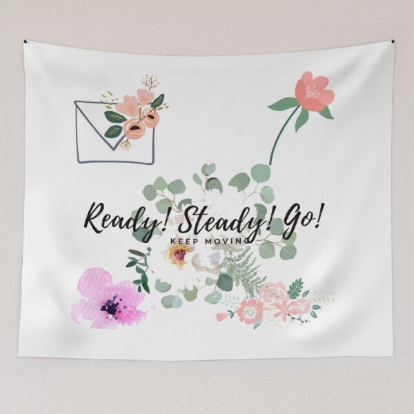 Item preview, Ready! Steady! Go! Keep Moving designed and sold by Alicia Sullivan.