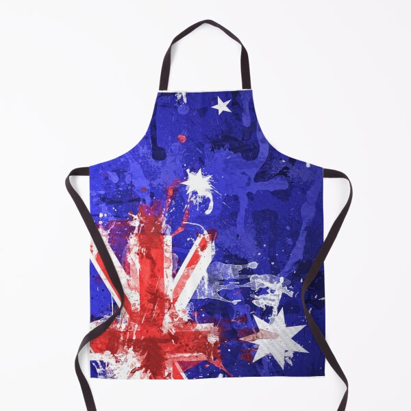 Item preview, Australian Flag Painting Dripping designed and sold by sstrayadesigns.
