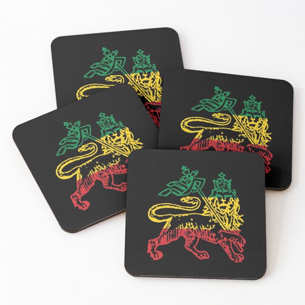 Item preview, Lion of Judah Flag Rasta Reggae Haile Selassie designed and sold by RastaReggaeLove.
