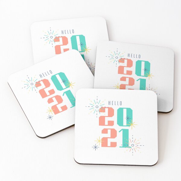 Item preview, Hello 2021 | New Years | Fireworks | 2021 | designed and sold by Jeleedesigns.