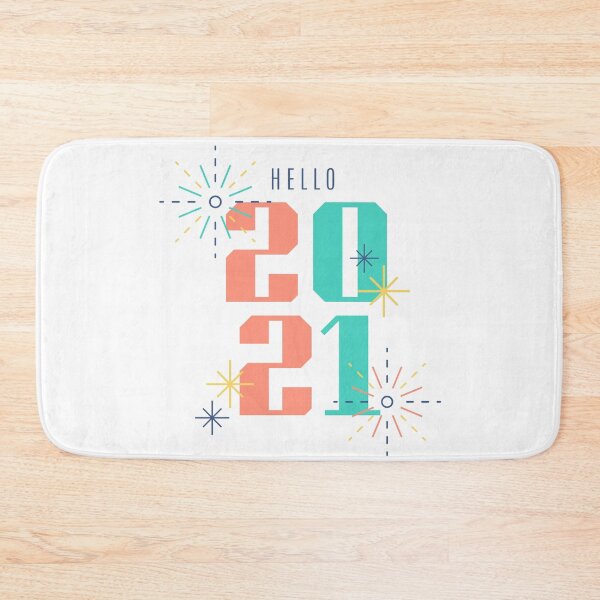 Item preview, Hello 2021 | New Years | Fireworks | 2021 | designed and sold by Jeleedesigns.