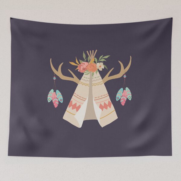 Item preview, Boho Teepee Art designed and sold by Ashstone23.
