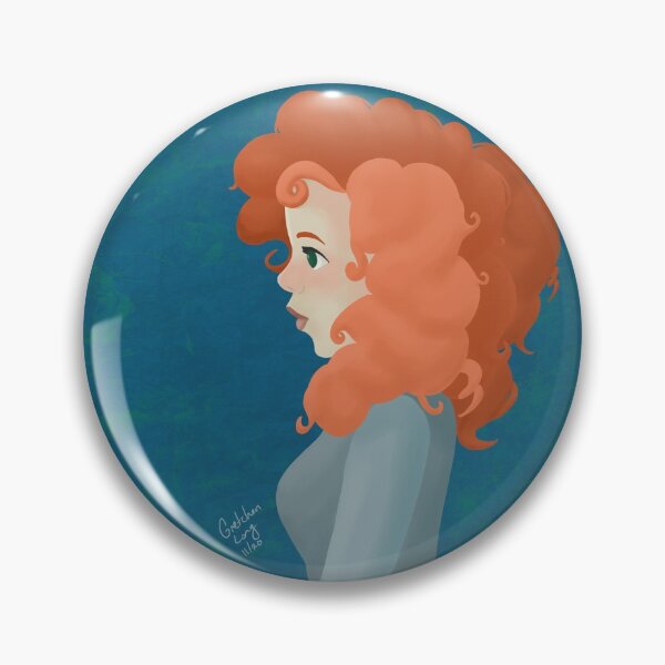 Item preview, Red Haired Girl designed and sold by A2Gretchen.