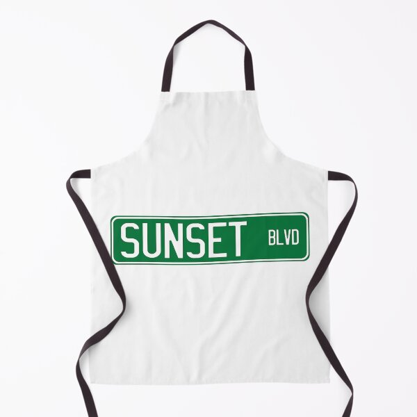 Item preview, Sunset Blvd green sign designed and sold by unfamouzzz.