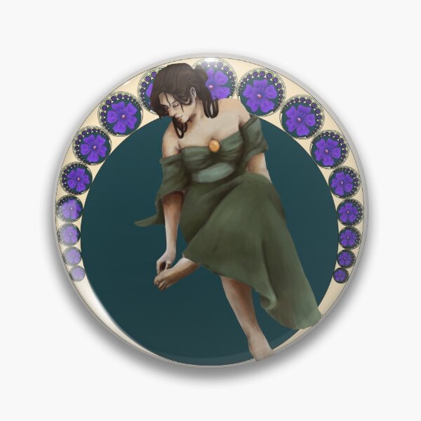 Item preview, Sitting with Morning Glories  designed and sold by DoodleWrite.