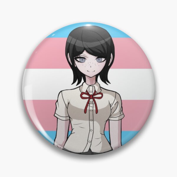 Item preview,  Mukuro Ikusaba Transgender pin designed and sold by Cosplayshin.