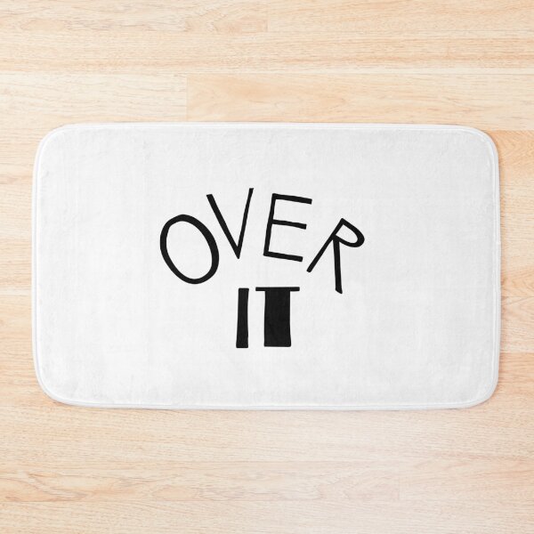 Item preview, Over it! Typography by Christie Olstad designed and sold by Christie Olstad.