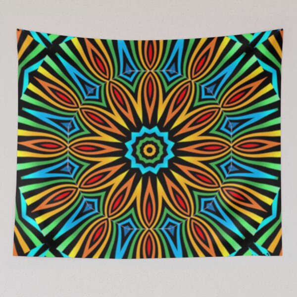 Item preview, Symmetry 1086 Mandala Inspired Creation designed and sold by mandala-hub.