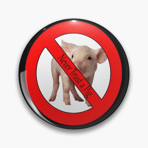 Item preview, Don't Trust a Pig designed and sold by Crystalsgraphix.