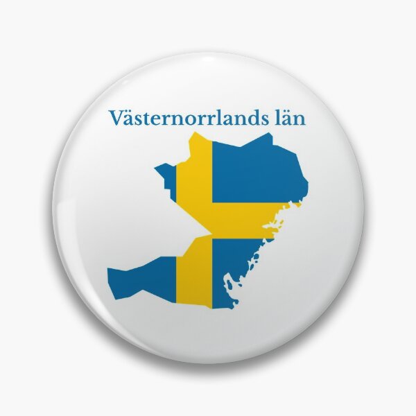 Item preview, Vasternorrlands County Map, Swedish County, Sweden. designed and sold by marosharaf.