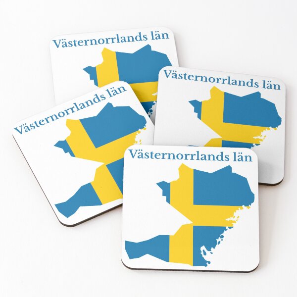 Item preview, Vasternorrlands County Map, Swedish County, Sweden. designed and sold by marosharaf.