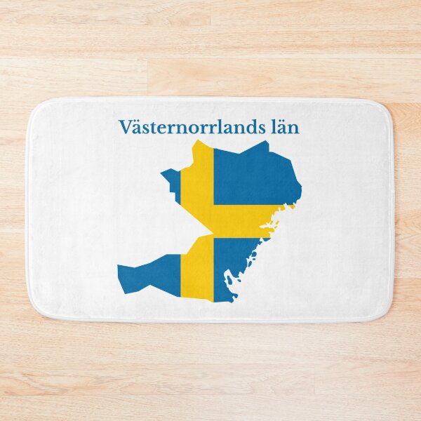 Item preview, Vasternorrlands County Map, Swedish County, Sweden. designed and sold by marosharaf.