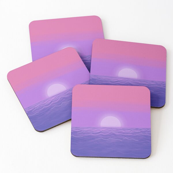 Item preview, Bi Pride Sunset Landscape designed and sold by izzychar.