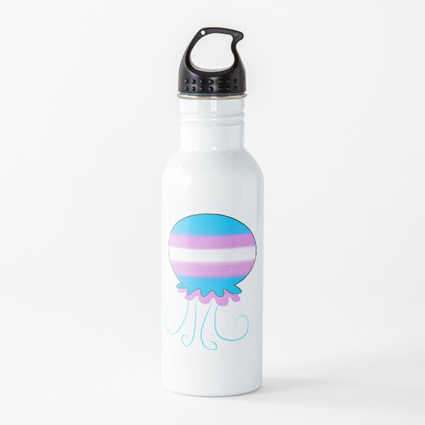 Trans Jellyfish Water Bottle