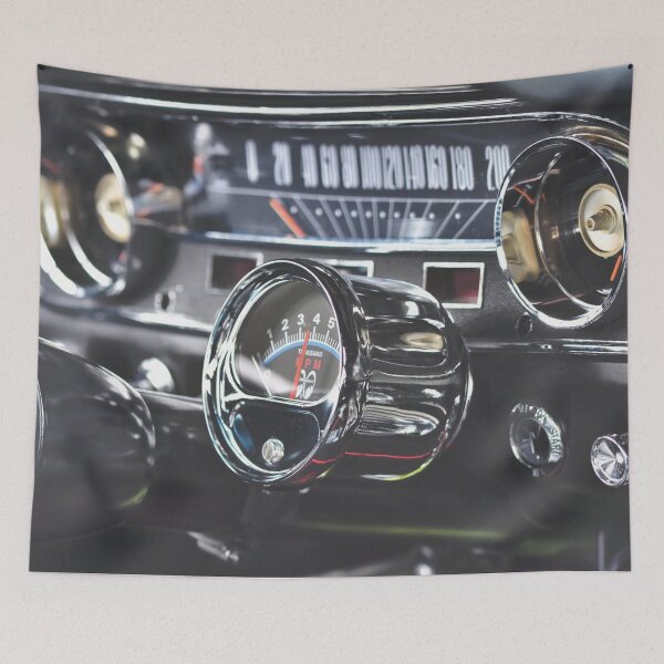 Item preview, Classic Ford Mustang Dash Cluster. Tachometer. designed and sold by shirtdan.