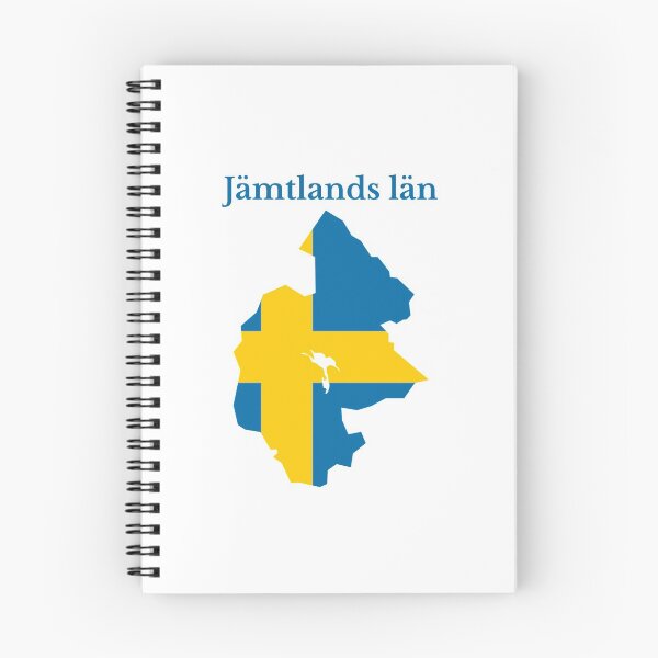 Item preview, Jamtland County Map, Swedish County, Sweden. designed and sold by marosharaf.