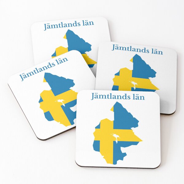 Item preview, Jamtland County Map, Swedish County, Sweden. designed and sold by marosharaf.