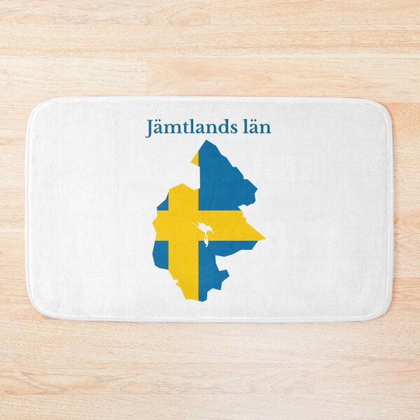 Item preview, Jamtland County Map, Swedish County, Sweden. designed and sold by marosharaf.