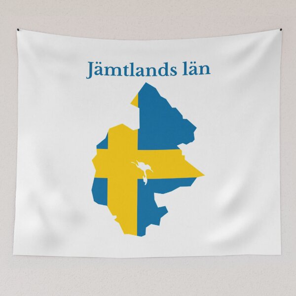 Item preview, Jamtland County Map, Swedish County, Sweden. designed and sold by marosharaf.