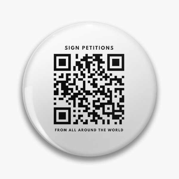 Item preview, Petitions from All Around The World QR Code designed and sold by KaARTehan.