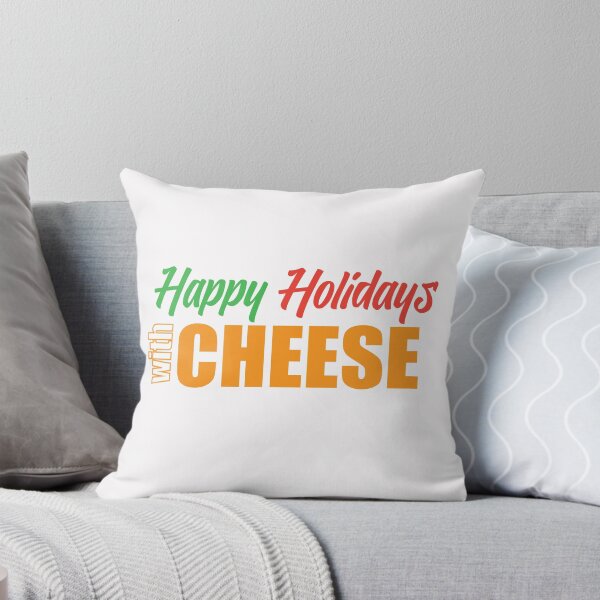 Item preview, Happy Holidays With Cheese designed and sold by Bella's Merch.