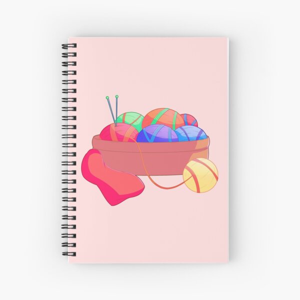 Yarn Balls Spiral Notebook