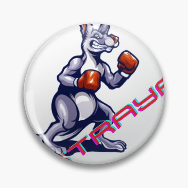 Item preview, Boxing Kangaroo Straya designed and sold by sstrayadesigns.