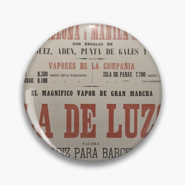 Item preview, retro classic Isla de luzon poster designed and sold by CorasPosters.