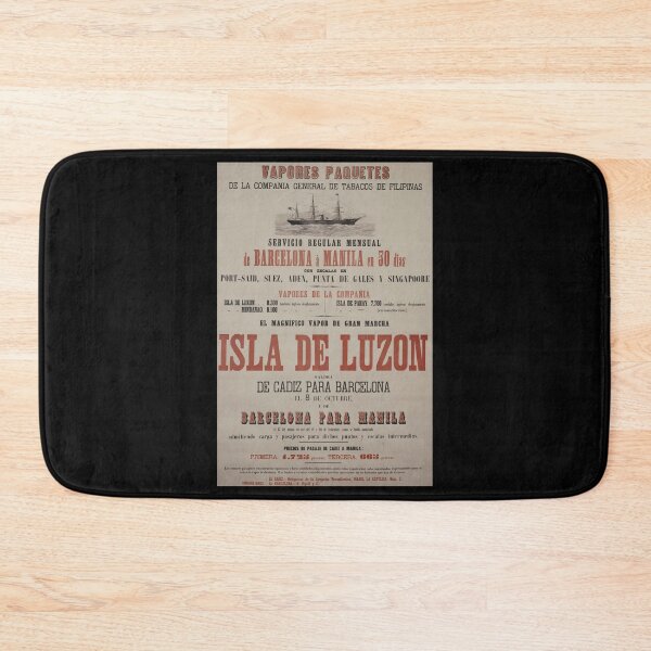 Item preview, retro classic Isla de luzon poster designed and sold by CorasPosters.