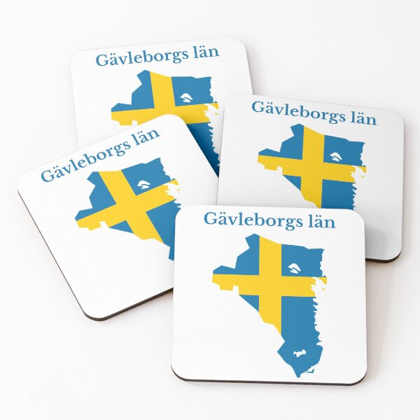Item preview, Gavleborg County Map, Swedish County, Sweden. designed and sold by marosharaf.