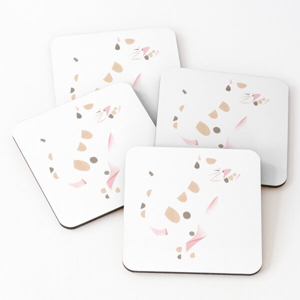 Item preview, Cute Pink Polka Cat designed and sold by Cat2D.