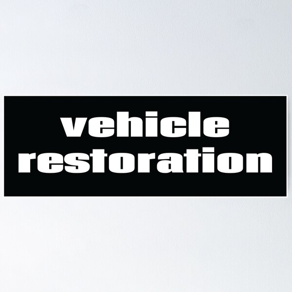 Item preview, Vehicle Restoration Car Classic designed and sold by ProjectX23.