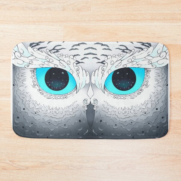 Item preview, Starry Eyed Snow Owl designed and sold by RosaArts.