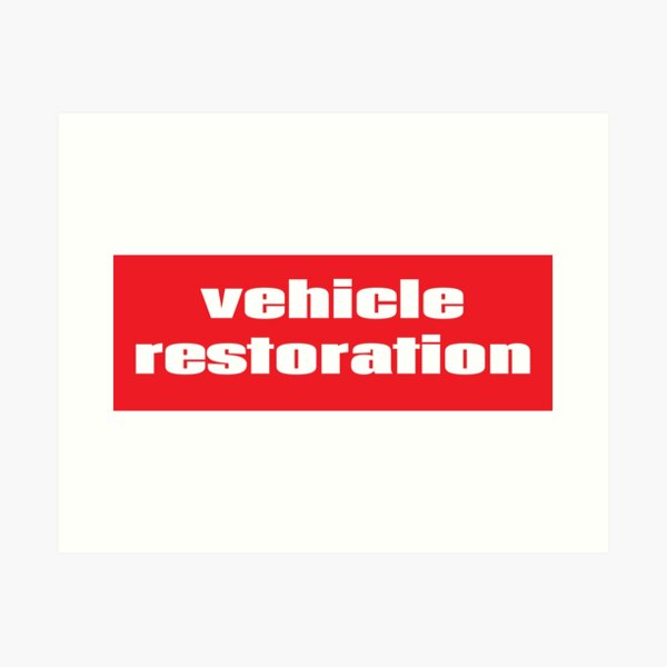 Item preview, Vehicle Restoration Car Classic designed and sold by ProjectX23.
