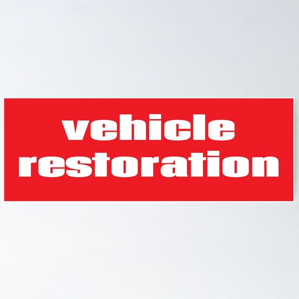 Item preview, Vehicle Restoration Car Classic designed and sold by ProjectX23.