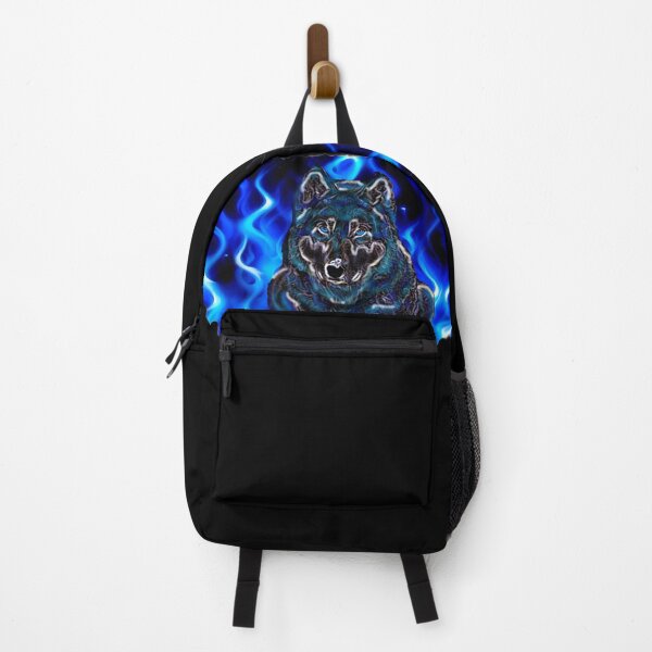 Item preview, Blue devil wolf designed and sold by THE AMERICAN TEEVANGELIST.