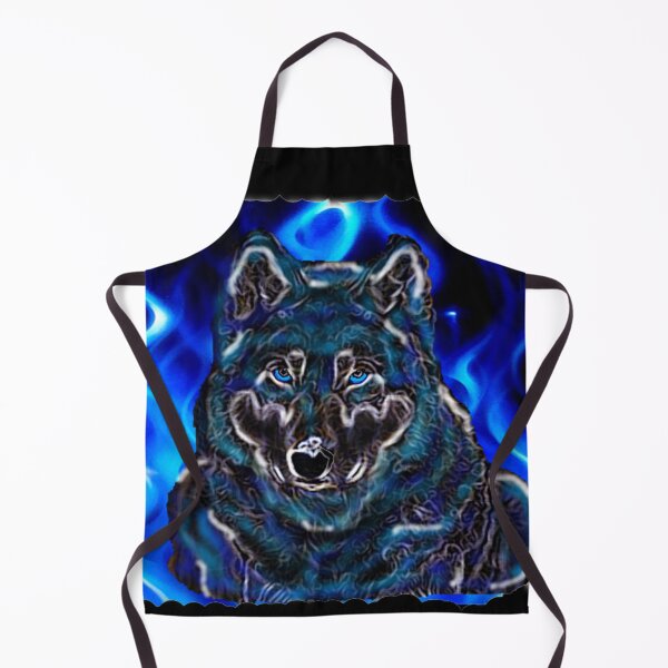 Item preview, Blue devil wolf designed and sold by THE AMERICAN TEEVANGELIST.