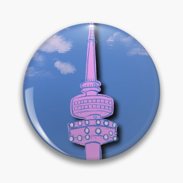 Item preview, Canberra Telstra Tower - paper cut brights designed and sold by Lisa Kalma | Brindie.