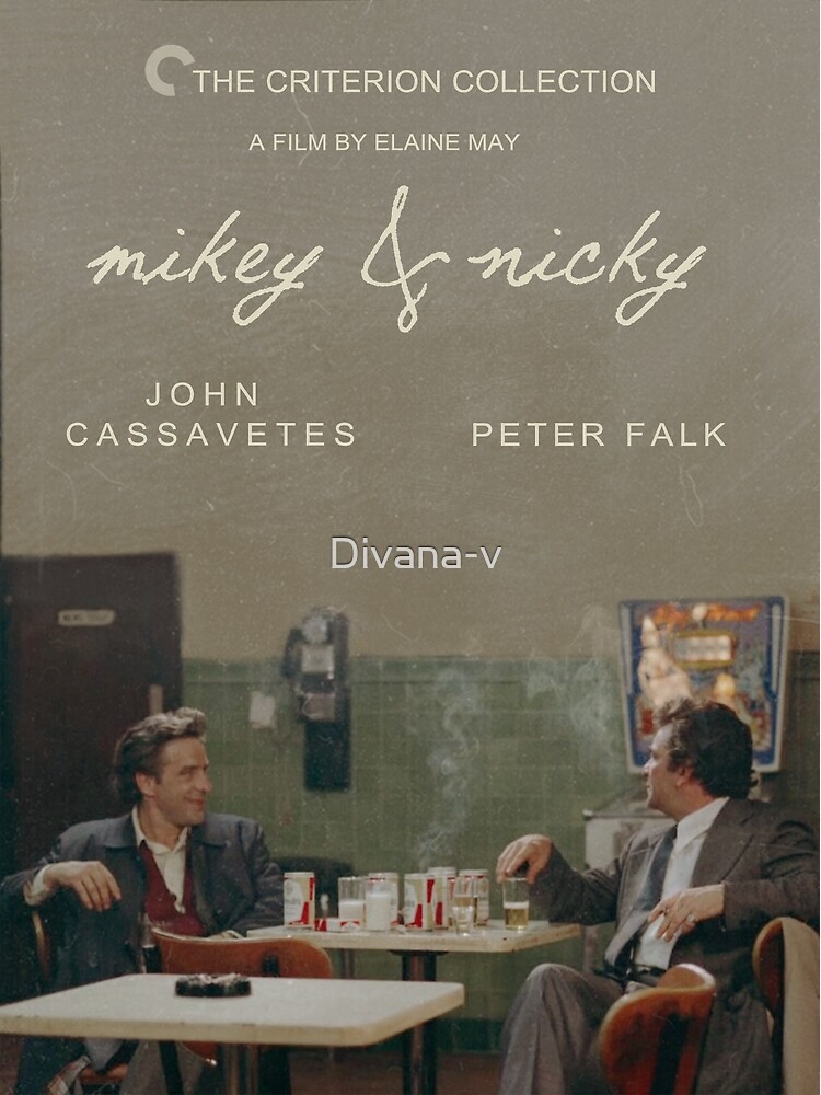 mikey and nicky alternative poster by Divana-v