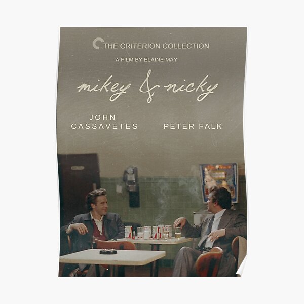 mikey and nicky alternative poster Poster