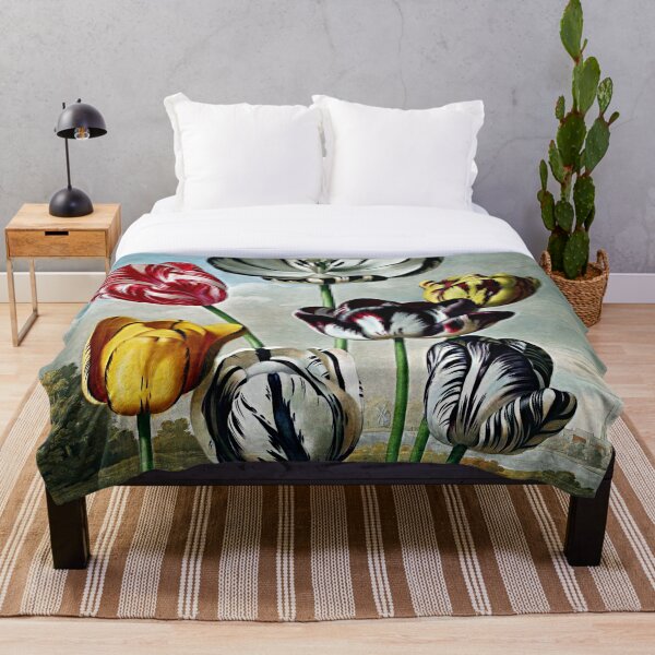 Item preview, Botanical Art Temple Of Flora Tulips designed and sold by JoolyA.