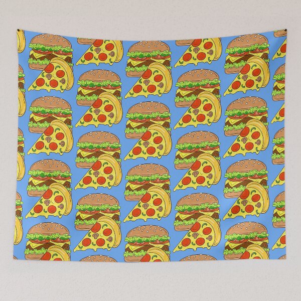 Aperçu de l'œuvre Hamburger et pizza créée et vendue par missmann.