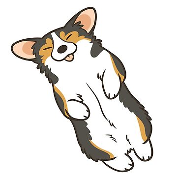 Artwork thumbnail, Sleeping Corgi by pawlove