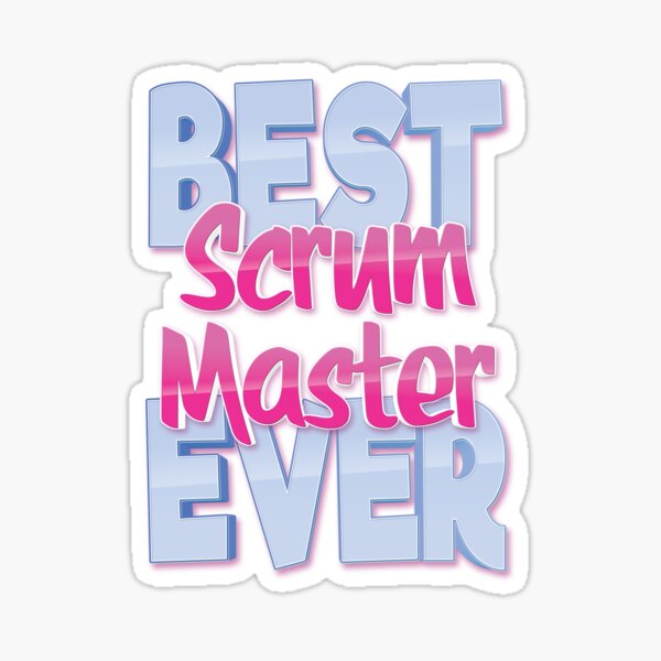 Item preview, Best Scrum Master Ever designed and sold by ProjectX23.