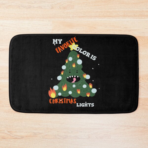 Item preview, My favorite color is Christmas lights designed and sold by dreamofdenim.