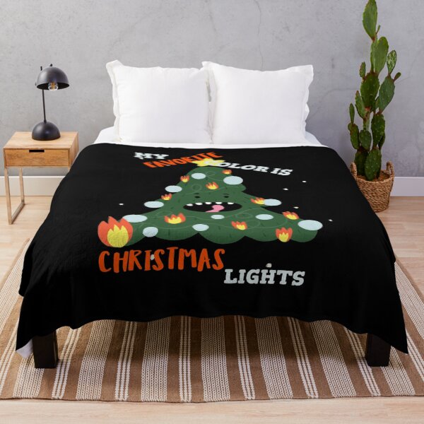 Item preview, My favorite color is Christmas lights designed and sold by dreamofdenim.