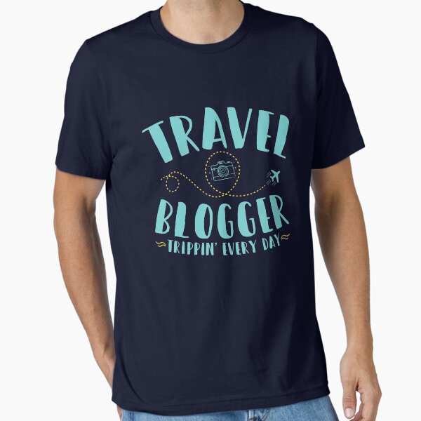 Vista previa del artículo con la obra «Blogger de viajes Trippin & # 39; Todos los días», diseñado y vendido por jaygo.