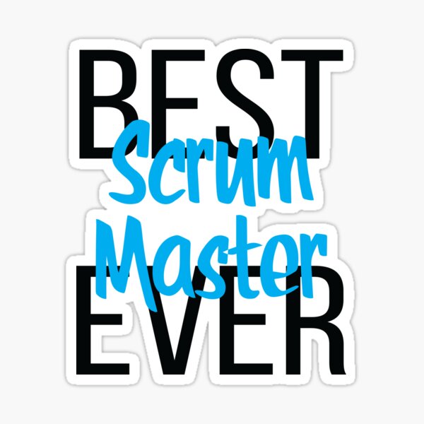 Item preview, Best Scrum Master Ever designed and sold by ProjectX23.