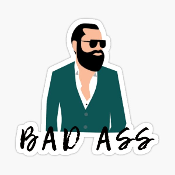 Bad Ass Sticker